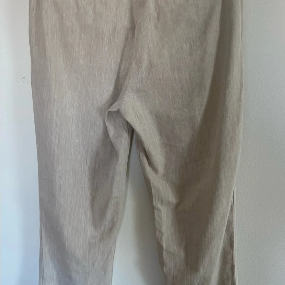 Porter & Ash Beige Linen & Cotton Men’s Pants Sz 30